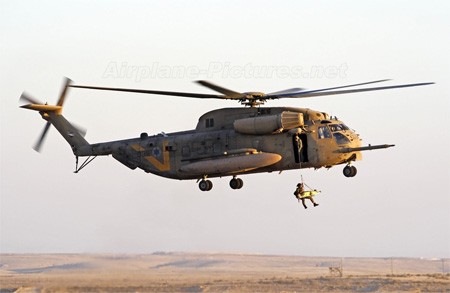 Trực thăng CH-53 Sea Stallion trong biên chế quân đội Israel.